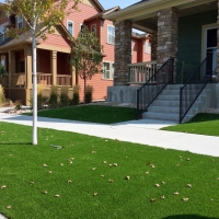 Fake Lawn Citrus Park, Arizona Landscape Rock, Front Yard Design