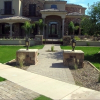 Grass Carpet Arivaca Junction, Arizona City Landscape, Front Yard Design