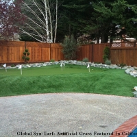 How To Install Artificial Grass Sun City, Arizona Putting Green Flags, Backyard