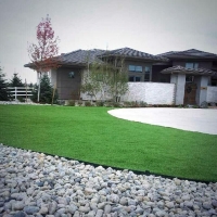 Synthetic Lawn Guadalupe, Arizona Landscaping, Small Front Yard Landscaping