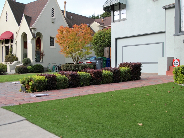 Artificial Grass Installation Huachuca City, Arizona Landscape Design, Front Yard Ideas