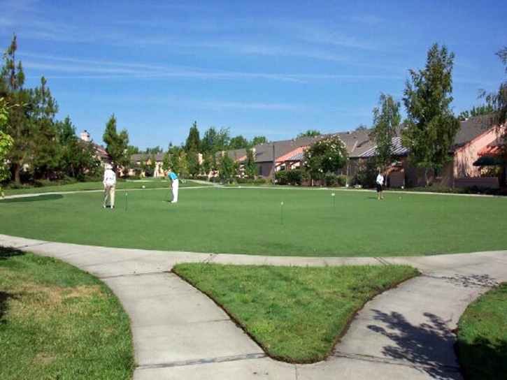 Artificial Grass Installation San Carlos, Arizona Putting Green, Commercial Landscape