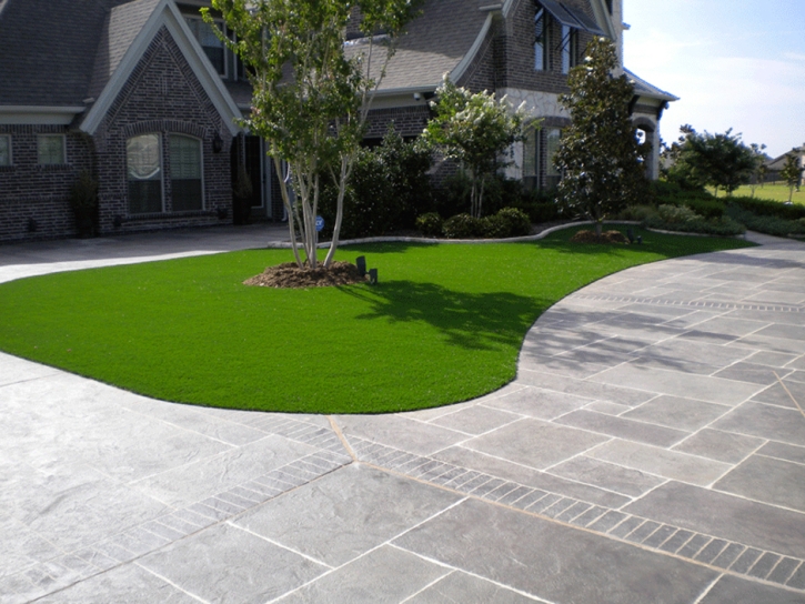 Fake Grass Komatke, Arizona City Landscape, Front Yard Landscaping