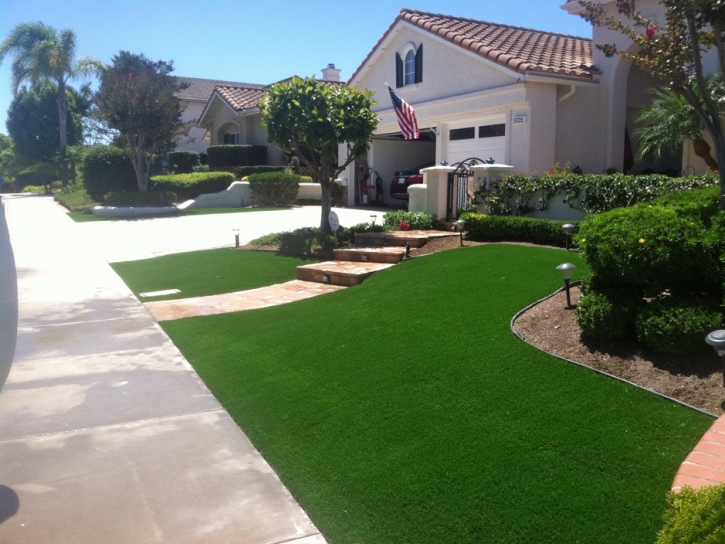 Fake Grass Pinedale, Arizona Landscape Rock, Front Yard Landscaping Ideas