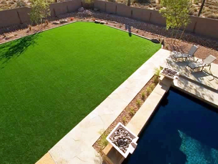 Fake Turf LeChee, Arizona Backyard Deck Ideas, Backyard Makeover