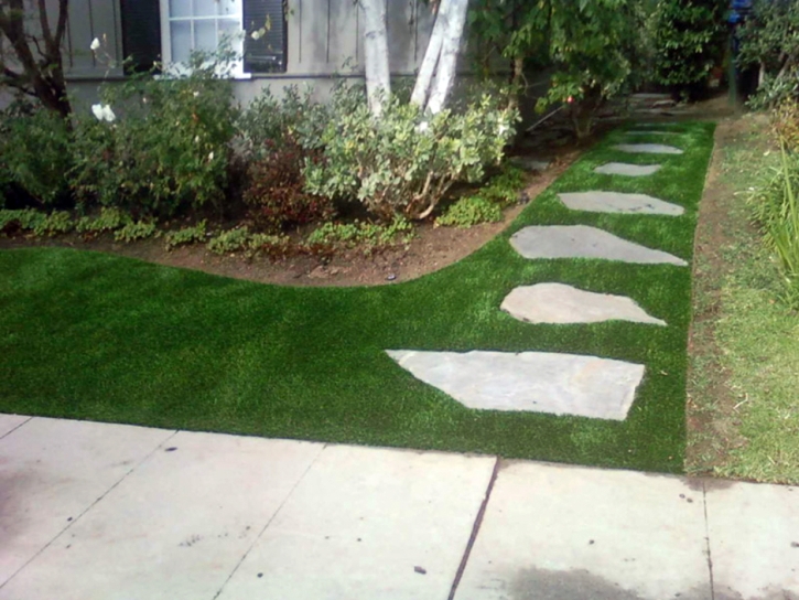 Grass Installation Canyon Day, Arizona Paver Patio, Front Yard Landscaping Ideas