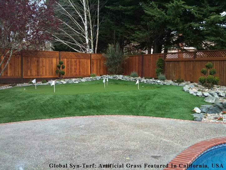 How To Install Artificial Grass Sun City, Arizona Putting Green Flags, Backyard