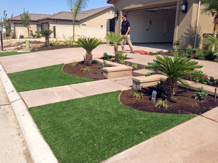 Installing Artificial Grass Peridot, Arizona Landscape Photos, Front Yard