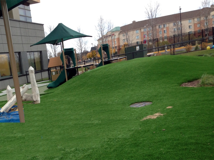 Synthetic Grass Ali Chuk, Arizona Playground Flooring, Commercial Landscape